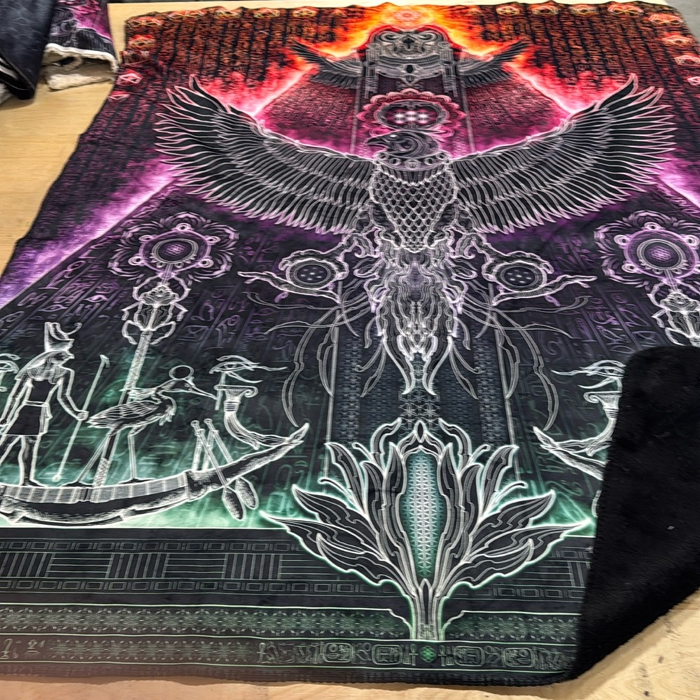 ElectroThreads black lux blanket 60”x80”
